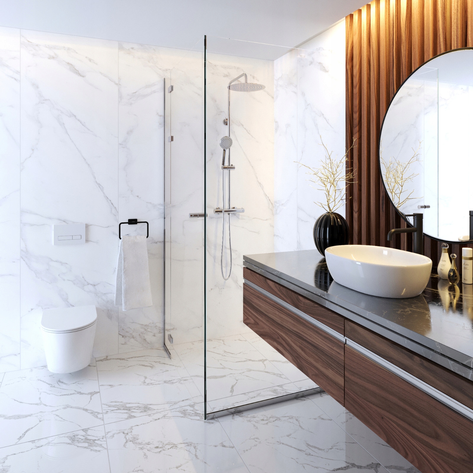 UMYWALKA NABLATOWA BIAŁA CERAMICZNA OWALNA OKRĄGŁA ŁAZIENKOWA ISOLA Marka Granitan