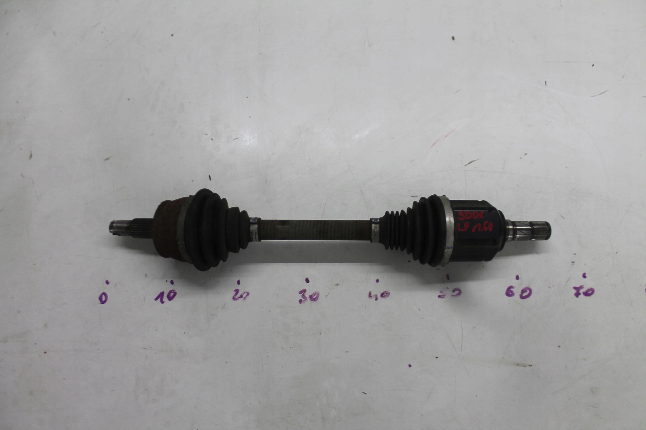 semi-axis left front left front AUTOMAT FIAT 500X 1.6 M-JET 14-18