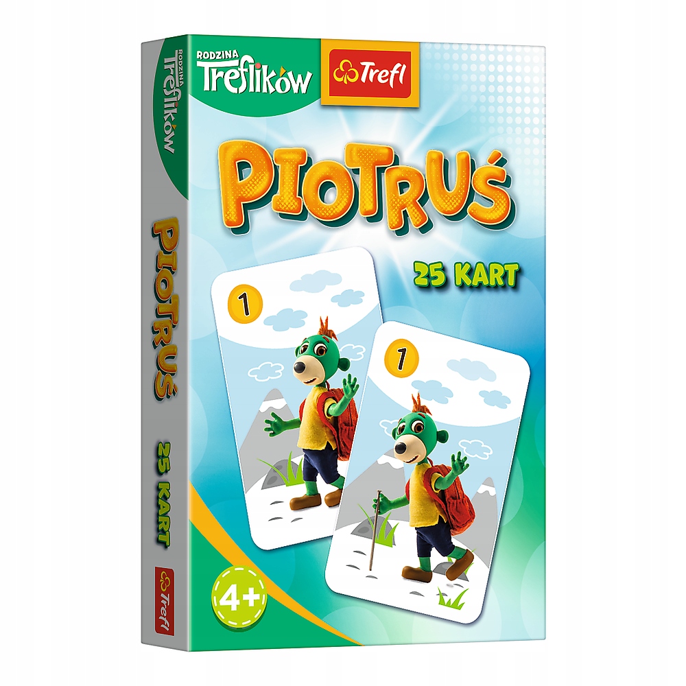 KARTY PIOTRUŚ - RODZINA TREFLIKÓW TREFL