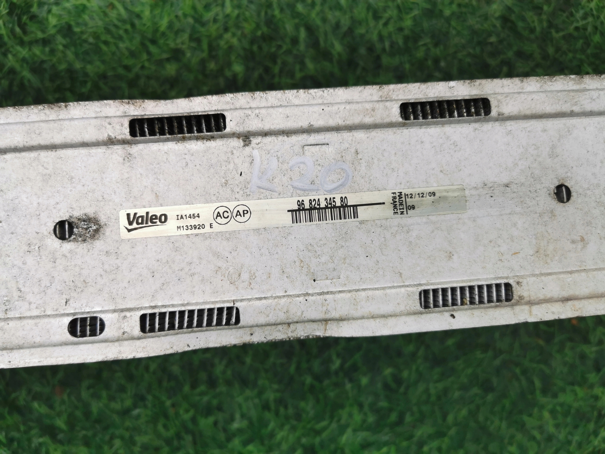 PEUGEOT PARTNER BERLINGO INTERCOOLER 9682434580