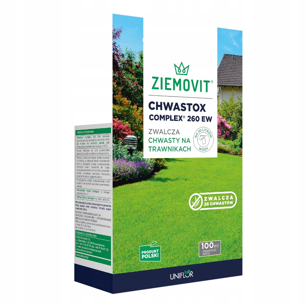 

Chwastox oprysk na chwasty w trawie 260EW 100ml
