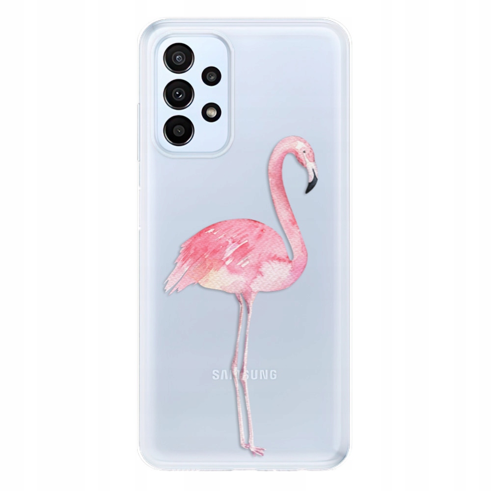 Silikonowe etui iSaprio Flamingo 01 do Samsung Galaxy A23 A23 5G