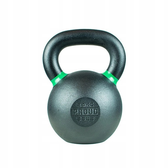 

24KG Kettlebell Żeliwny Hantla Kula Odważnik Proud