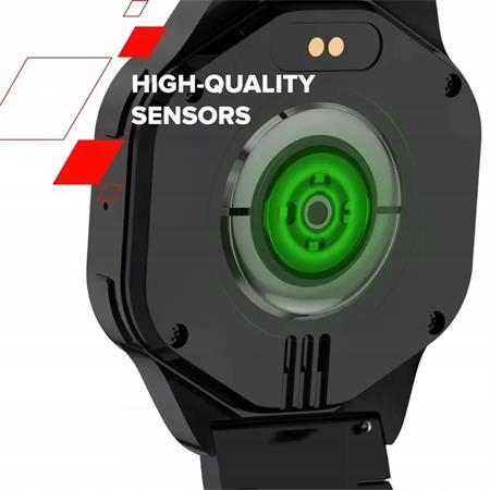 CANYON Smartwatch Hexagon 88 Rozmowy Bluetooth Czarny — 15