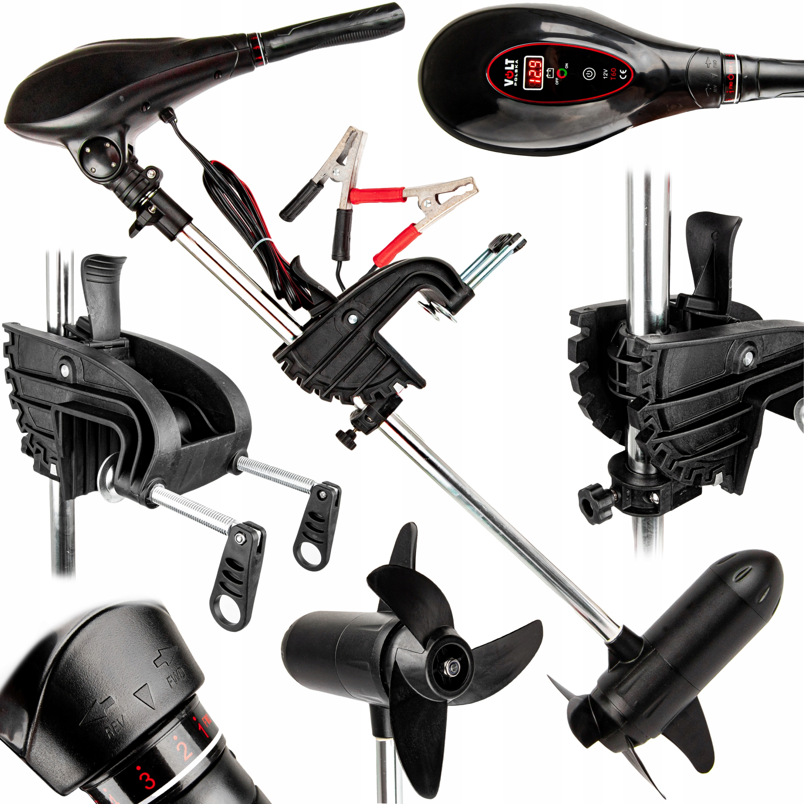 

Silnik Elektryczny Zaburtowy Do Pontonu Łodzi 60lb