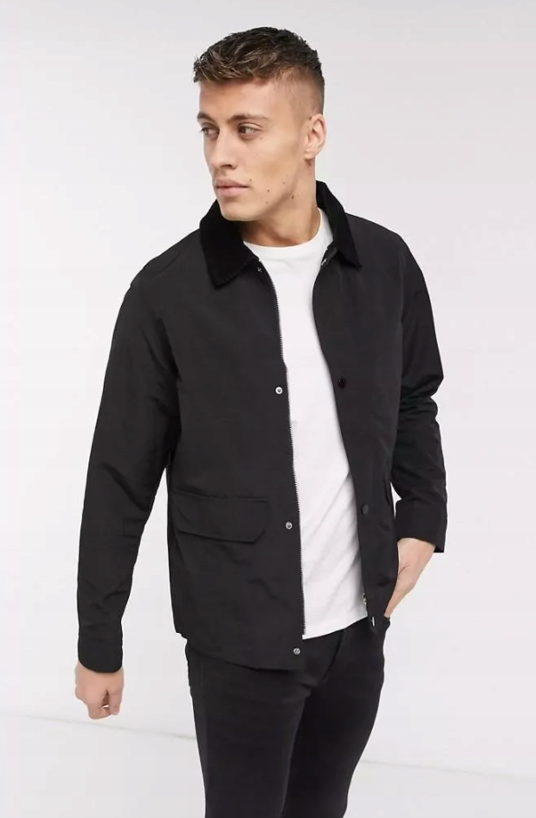 

OMEGA17* New Look Men Kurtka Męska Z Kołnierzem M