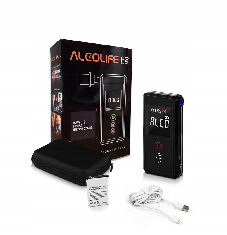 TANI ALKOMAT OSOBISTY ALCOLIFE F2 CLASSIC Kod producenta ALCF2CL