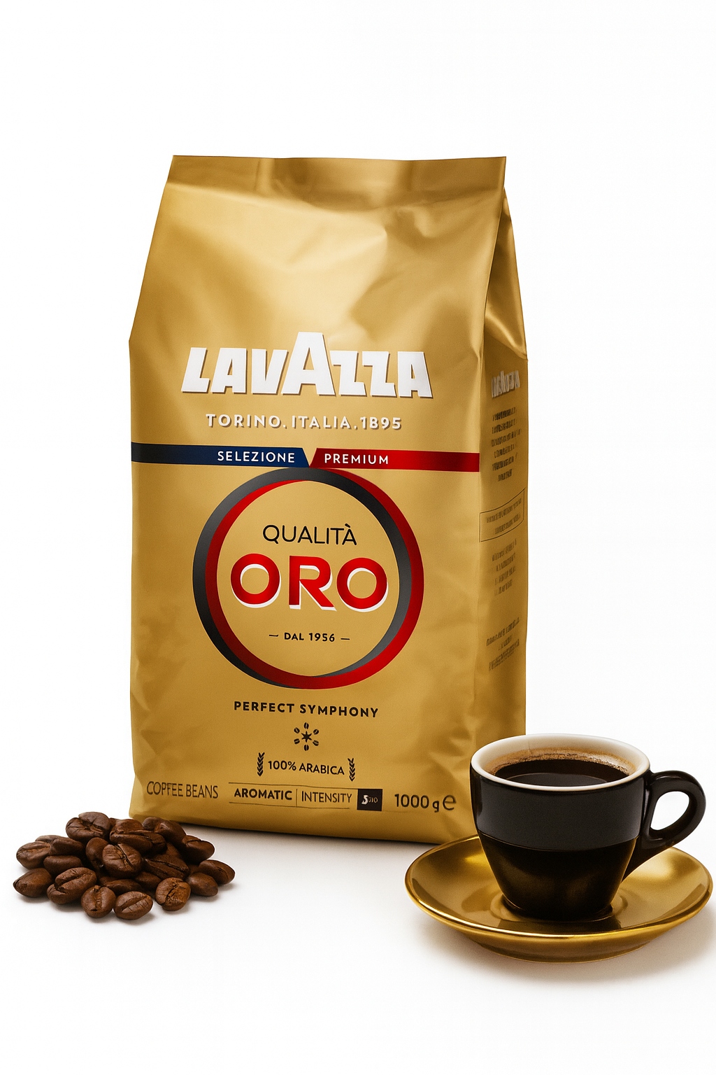 Levně Lavazza Qualita Oro Káva zrnková Arabica 1000 g Ean 559