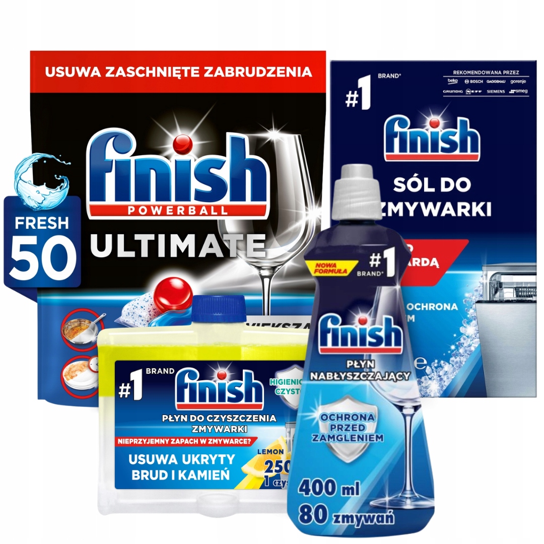Finish Sada kapslí Ultimate 50 XL, 4 produkty