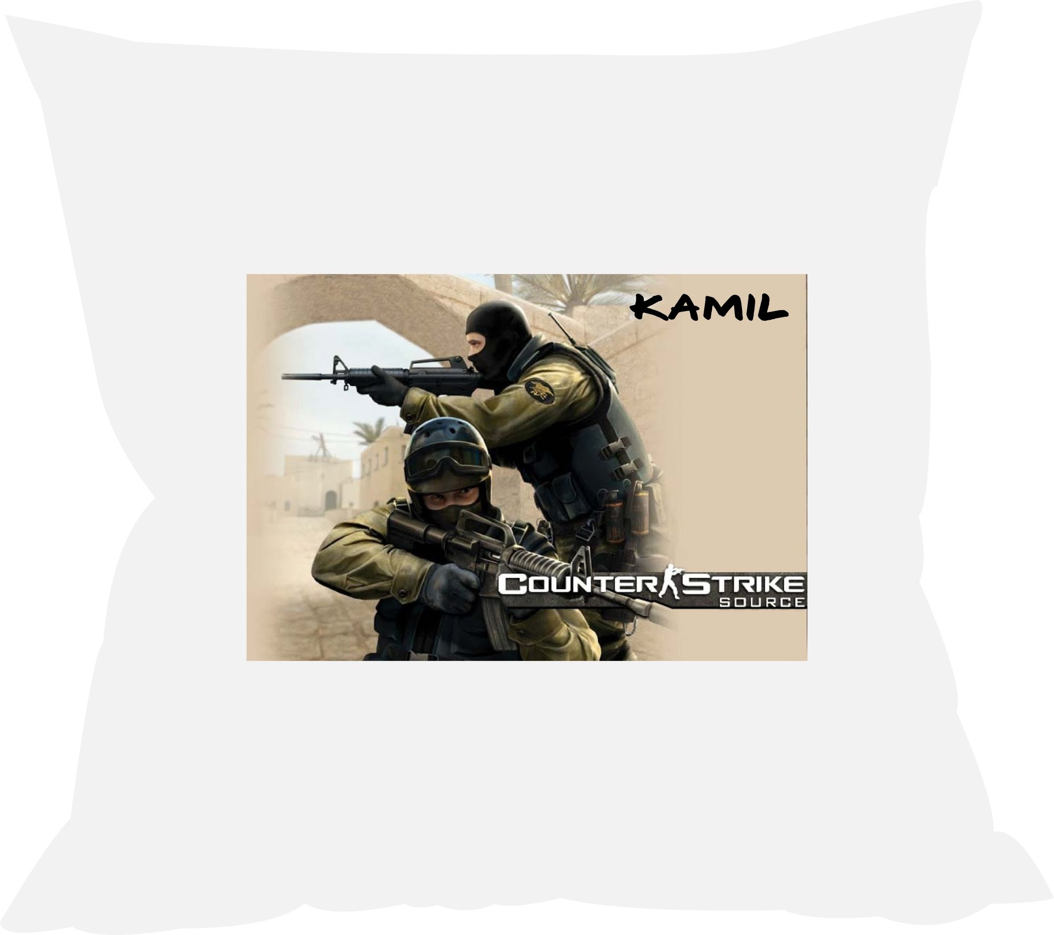 

Poduszka Counter Strike z imieniem Duży Wybór
