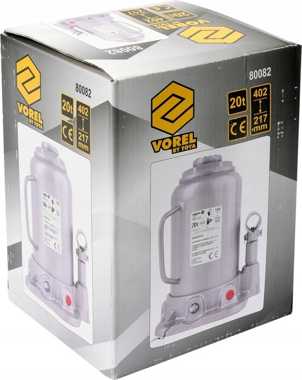 PODNOSNIK HYDRAULICZNY SLUPKOWY 20T 80082 Vorel Producent code 80082