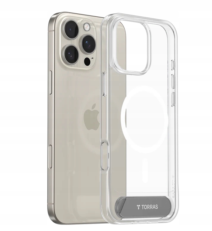 Pouzdro Pro Iphone 15 Pro Max Vojenská Ochrana S Titanovým Stojánkem