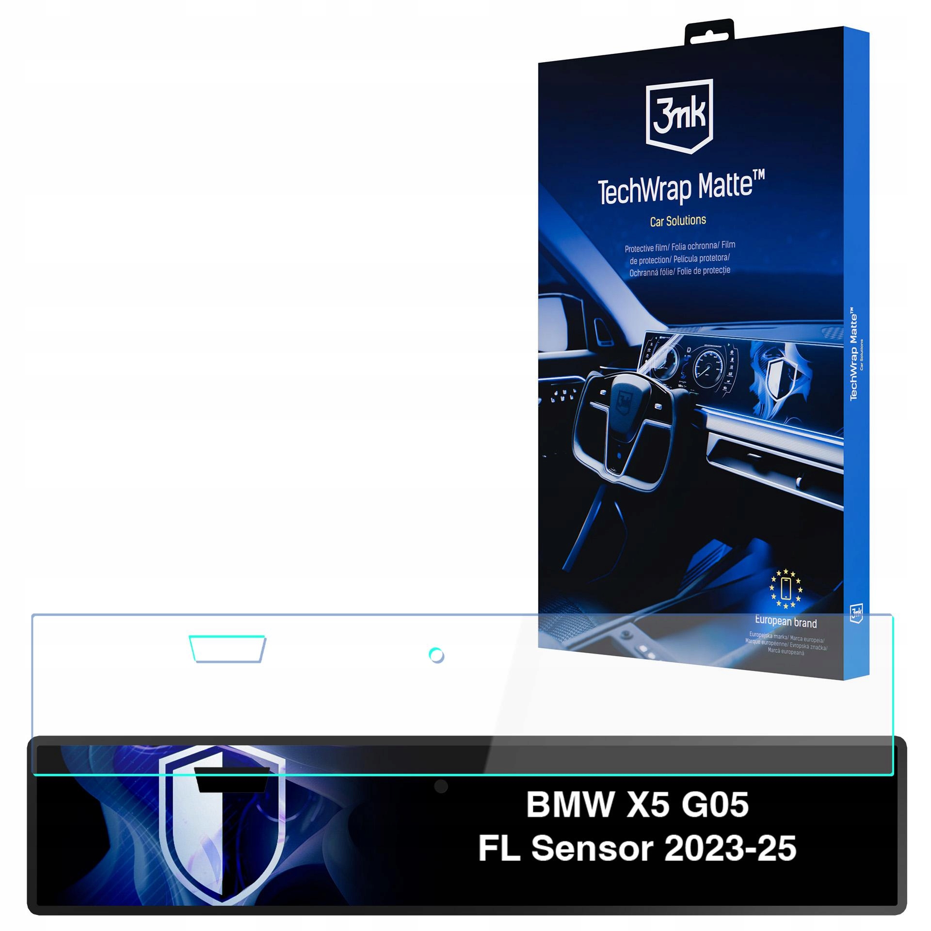 Fólie pro Bmw X5 G05 Fl Sensor 2023-25 3mk TechWrap Mat Center Display