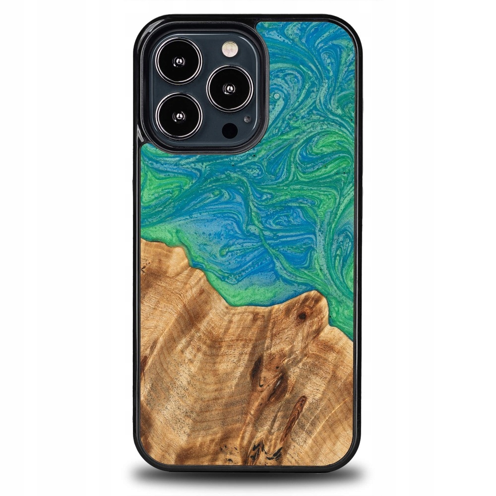 Pouzdro Bewood Unique pro iPhone 13 Pro Neony Tokio