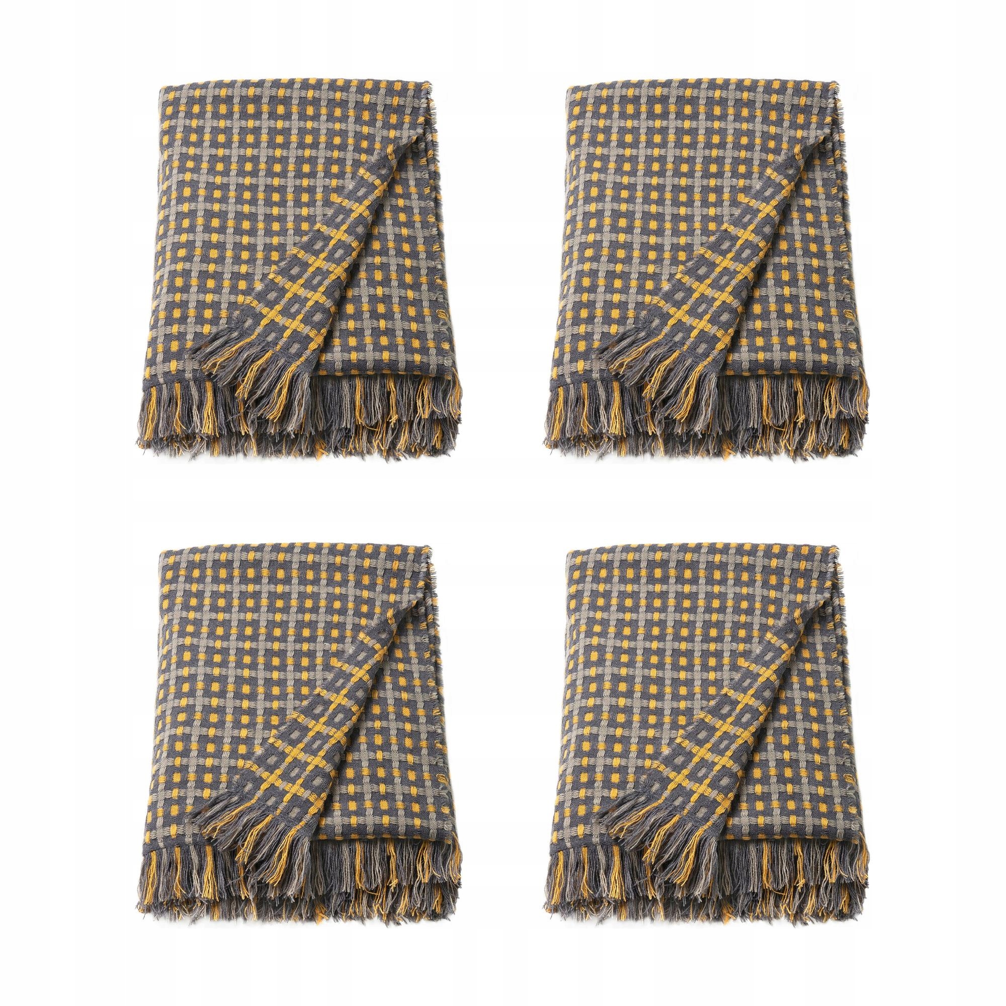 4 ks Flikbrunort Pled mřížka 130 x 170 cm