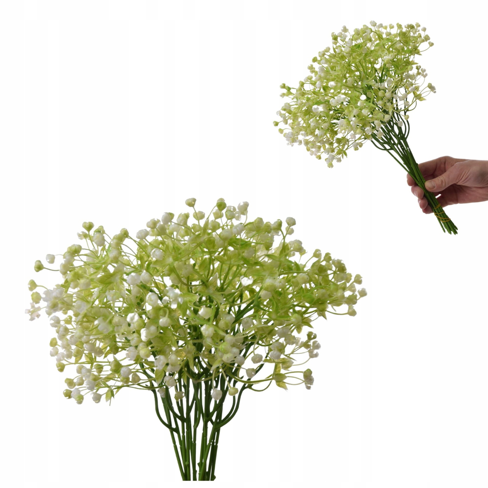 GIPSÓWKA KASZKA GAŁĄZKI GAŁĄZKA SZTUCZNE KWIATY