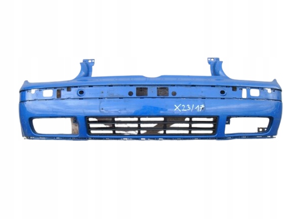 VW GOLF 4 IV 97-06 ZDERZAK PRZEDNI 1J0807221 + KRATKA - ŁADNY - CAŁY