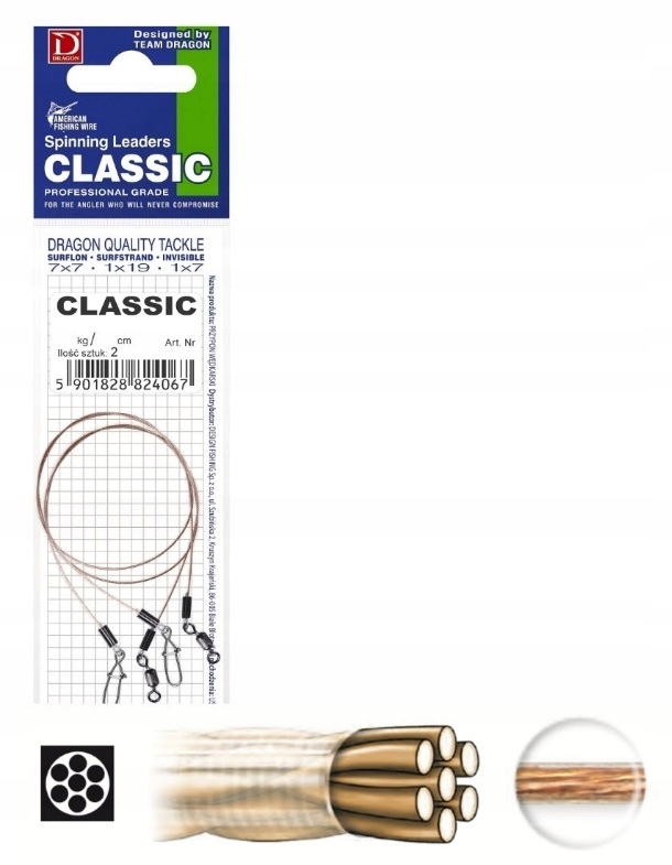 

Dragon Classic Surflon 1x7 13kg/20cm 52-713-20