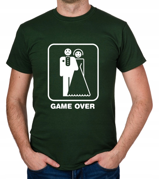 

koszulka Game Over prezent
