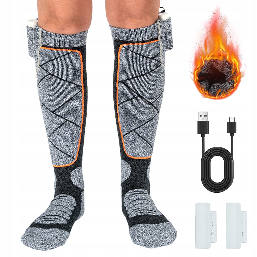 Vyhřívané Ponožky 40-60 °C Pro Rybáře A Lovce V Zimě