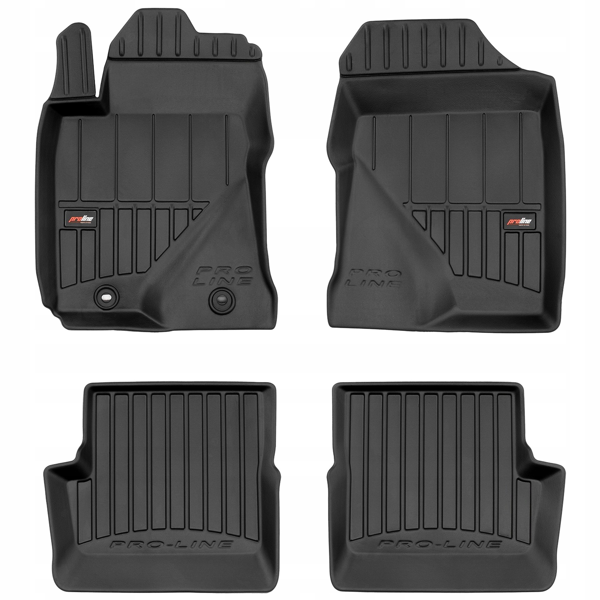 Koberce do auta Pro-Line Toyota Corolla IX 2001-2007 s vetracími otvormi