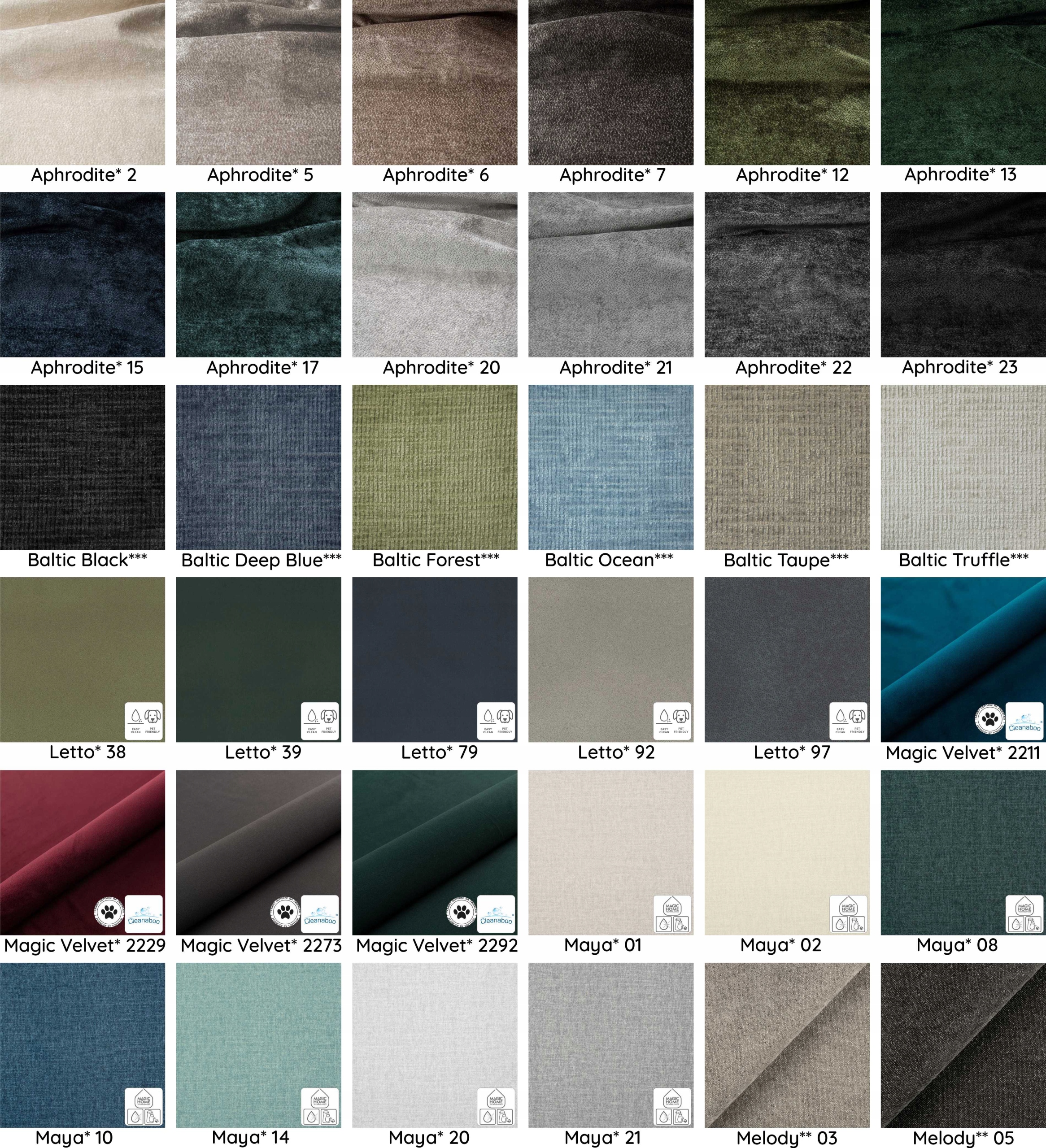 Sofa dwuosobowa rozkładana młodzieżowa PUNTO 2FBK Długość mebla 150 cm