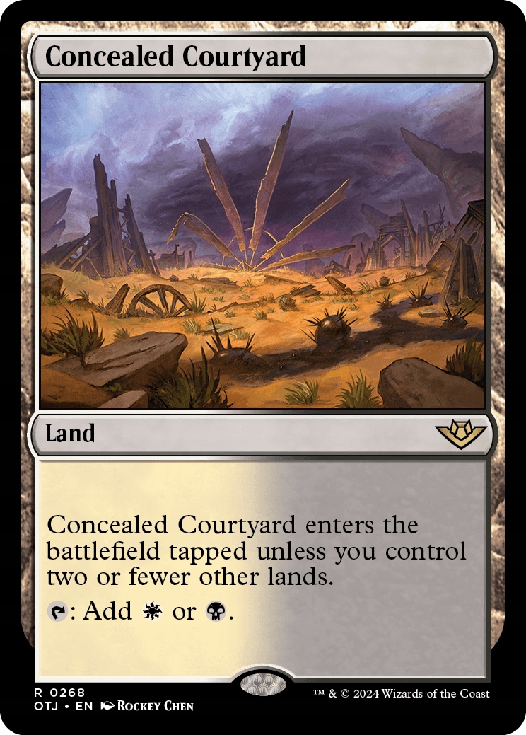 MTG Concealed Courtyard (R)