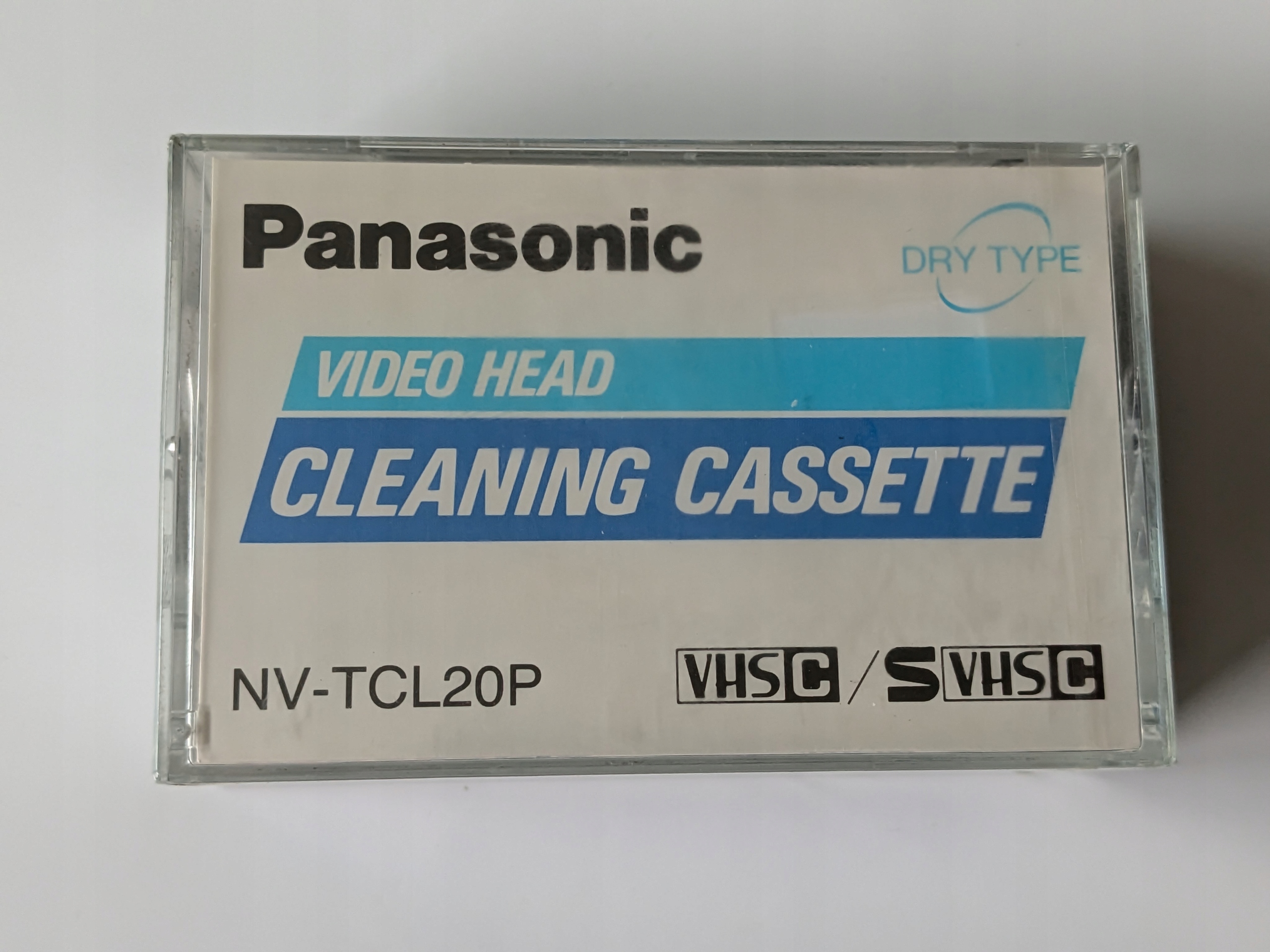Panasonic Vhs-c Cleaning Cassette czyszcząca kaseta do kamer Vhs-c S-vhs-c
