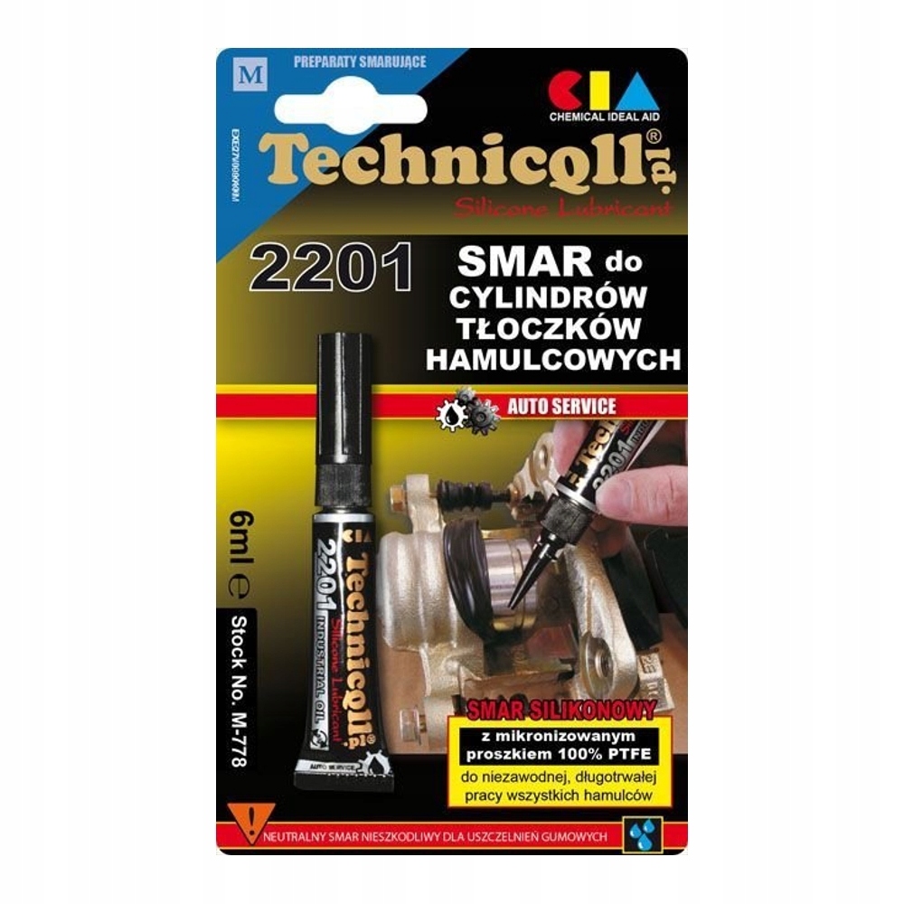 

Technicqll Smar do tłoczków z proszkiem Ptfe 6ml