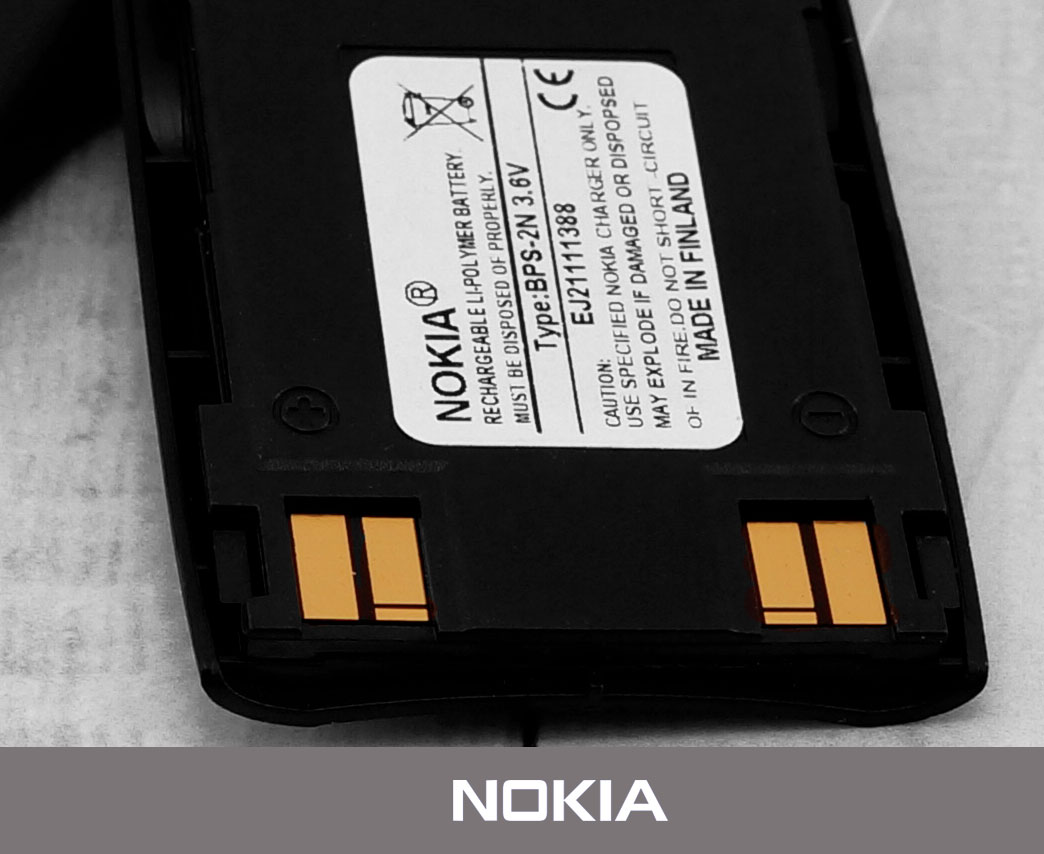 BATERIA NOKIA BPS-2 6310 6310i 5110 6210 6110 Technologia akumulatora litowo-jonowy