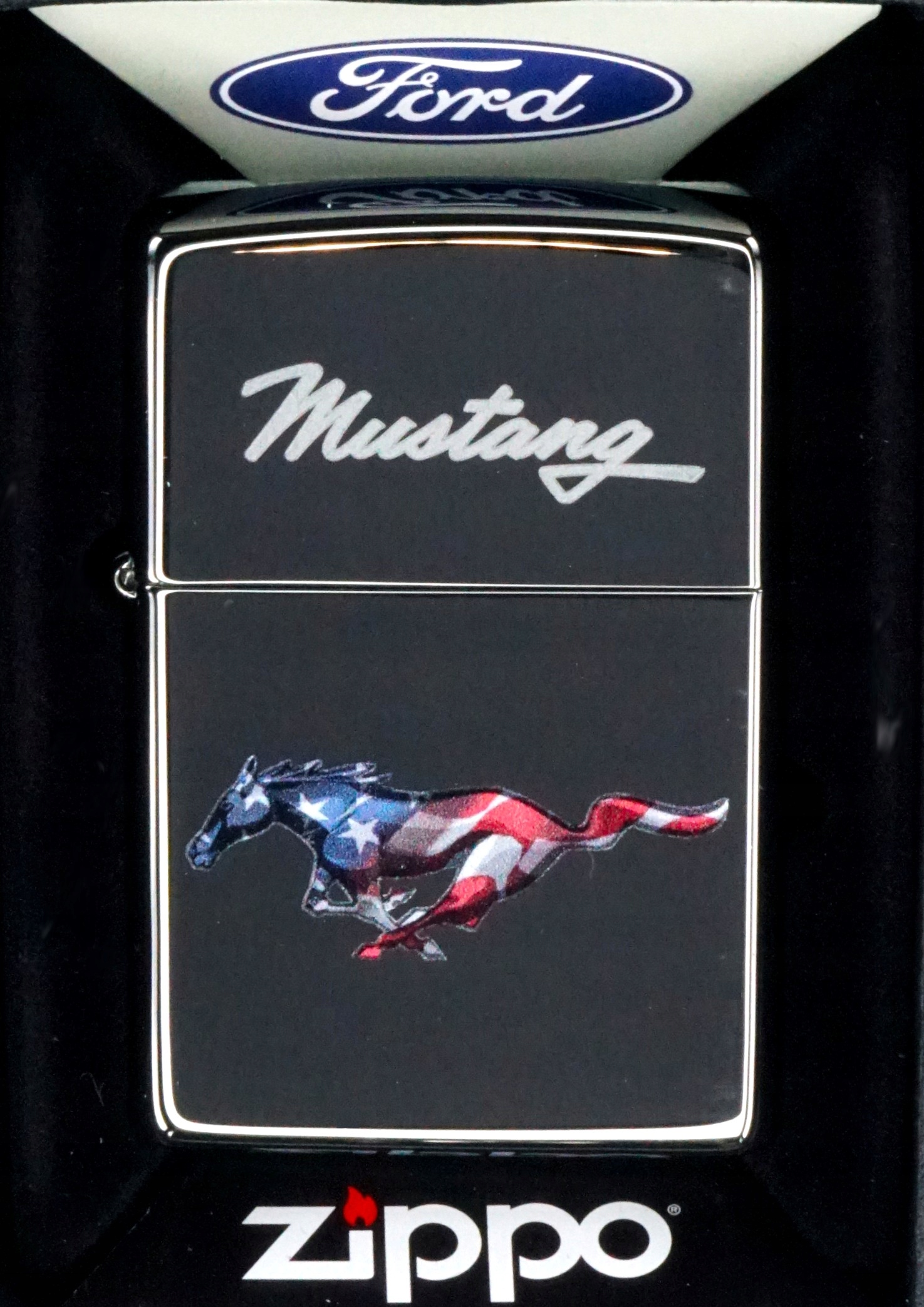 Zapalovač Zippo Ford 60004523 Větruodolný benzínový