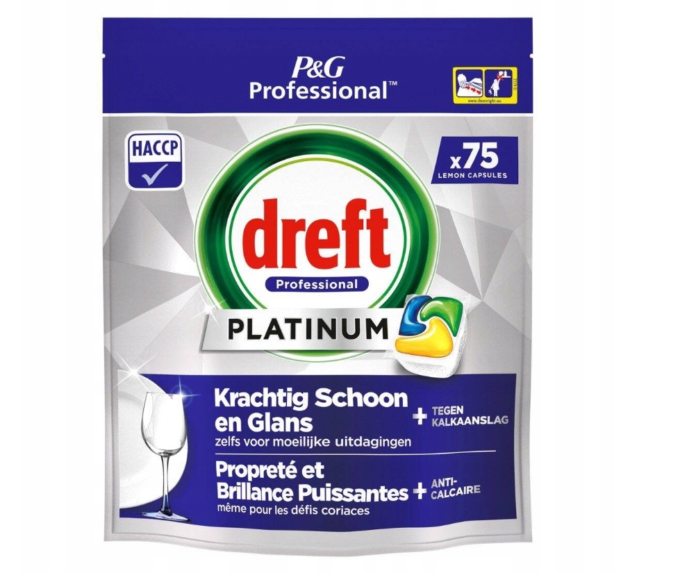 Levně Kapsle do myčky Dreft Platinum 75 ks