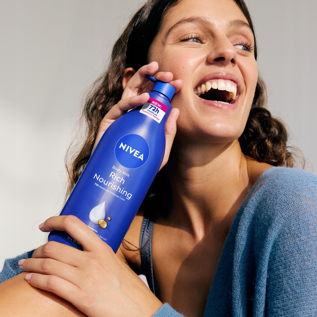 NIVEA balsam mleczka do ciała zestaw 3*625ml Opakowanie butelka z pompką