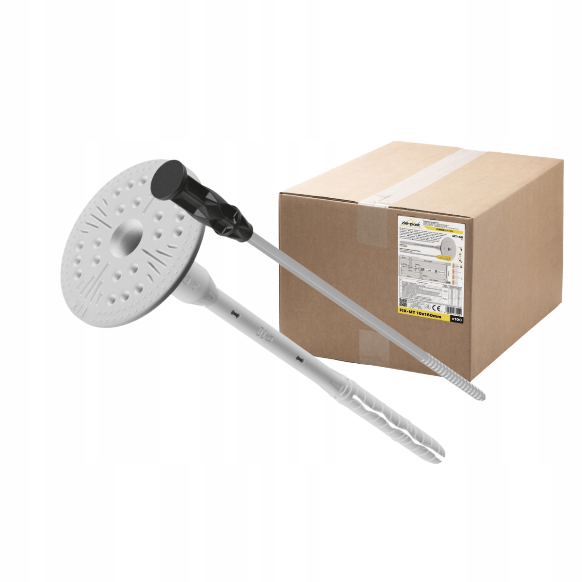 Kolíky Na Polystyren Kovový Trn 24 cm 100 ks