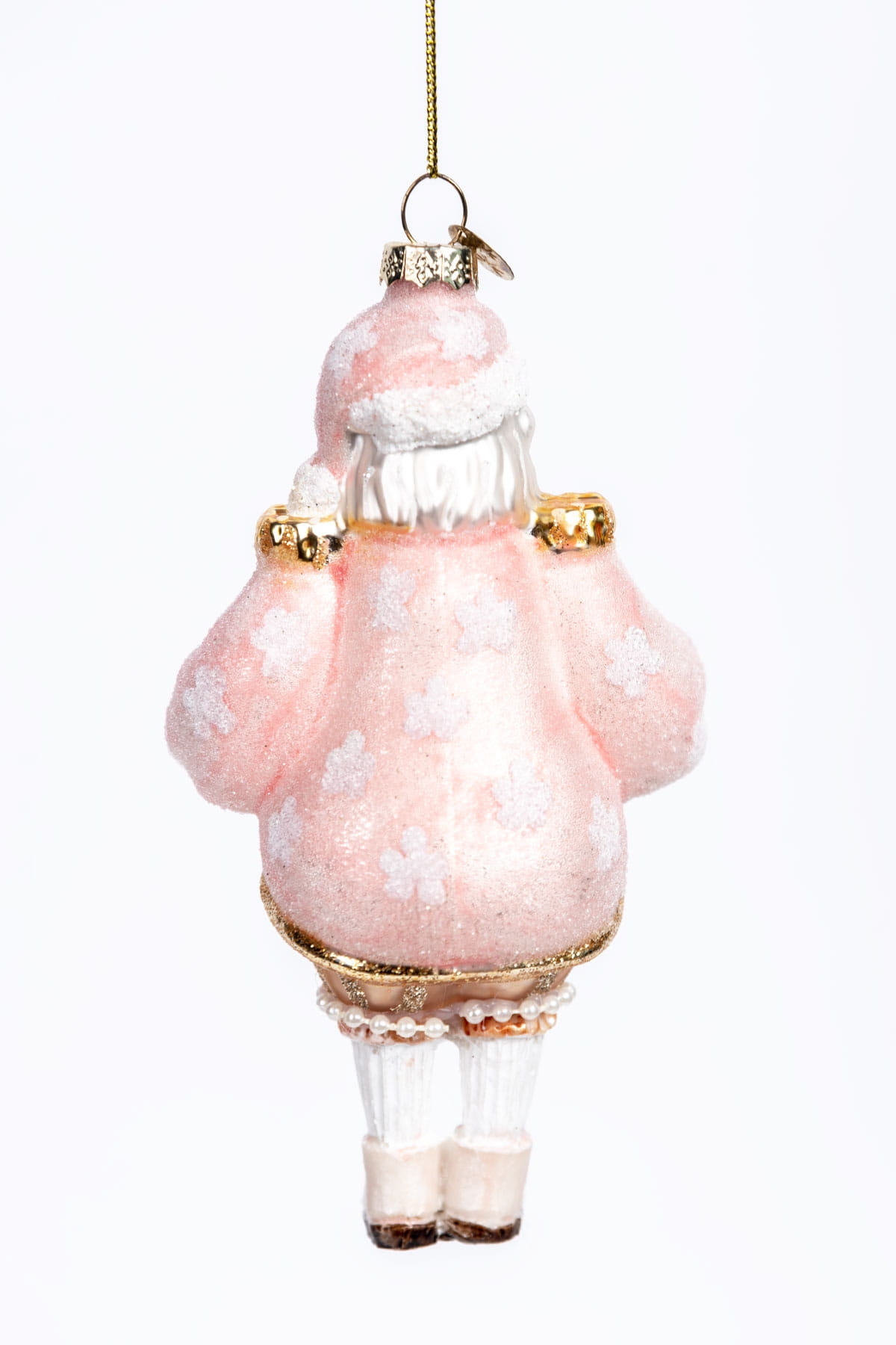 Szklana Bombka Mikołaj 15,2 cm Marka Kaemingk