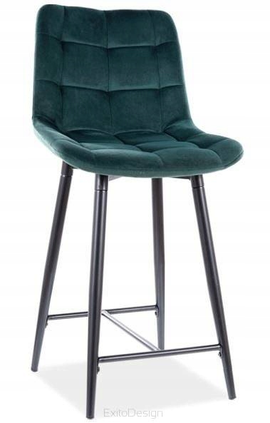 

Półhoker Chic H-2 velvet zielony