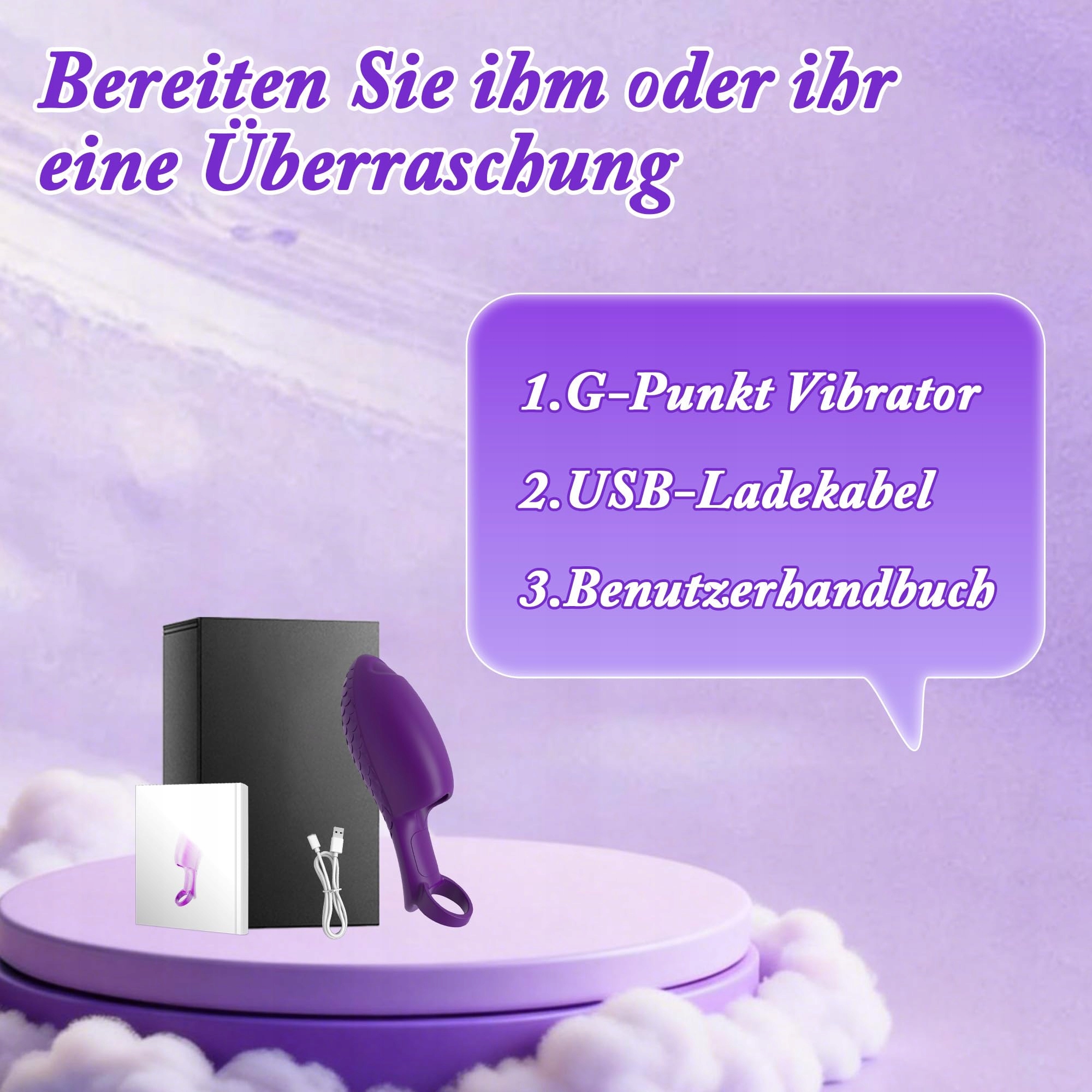 CHICLSQ Wibrator Palcowy Silikonowy dla Kobiet — miniatura 6