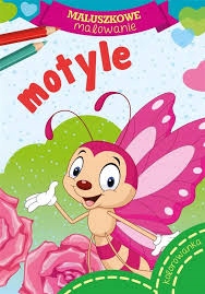 

Maluszkowe malowanie Motyle Kolorowanka
