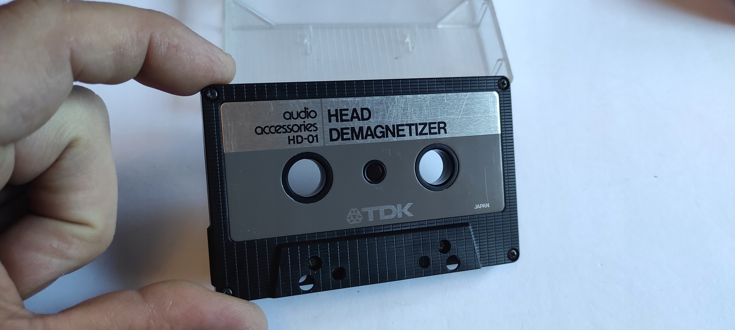 TDK HD-01 Head Demagnetizer Demagnetyzer kaseta demagnetyzująca *627 Kod producenta 44