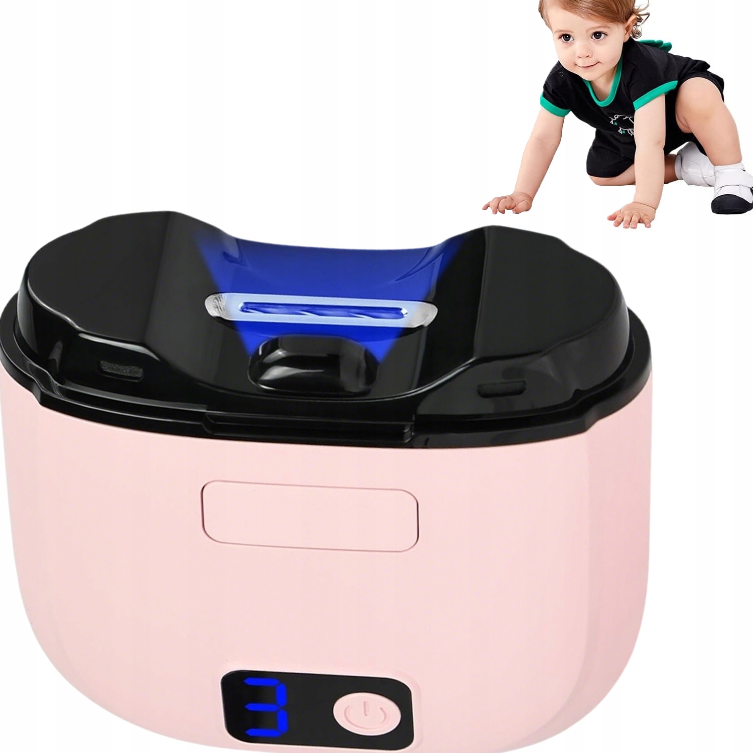 Bezdrátový Elektrický Zastřihovač Nehtů S Led Zastřihovačem Nehtů