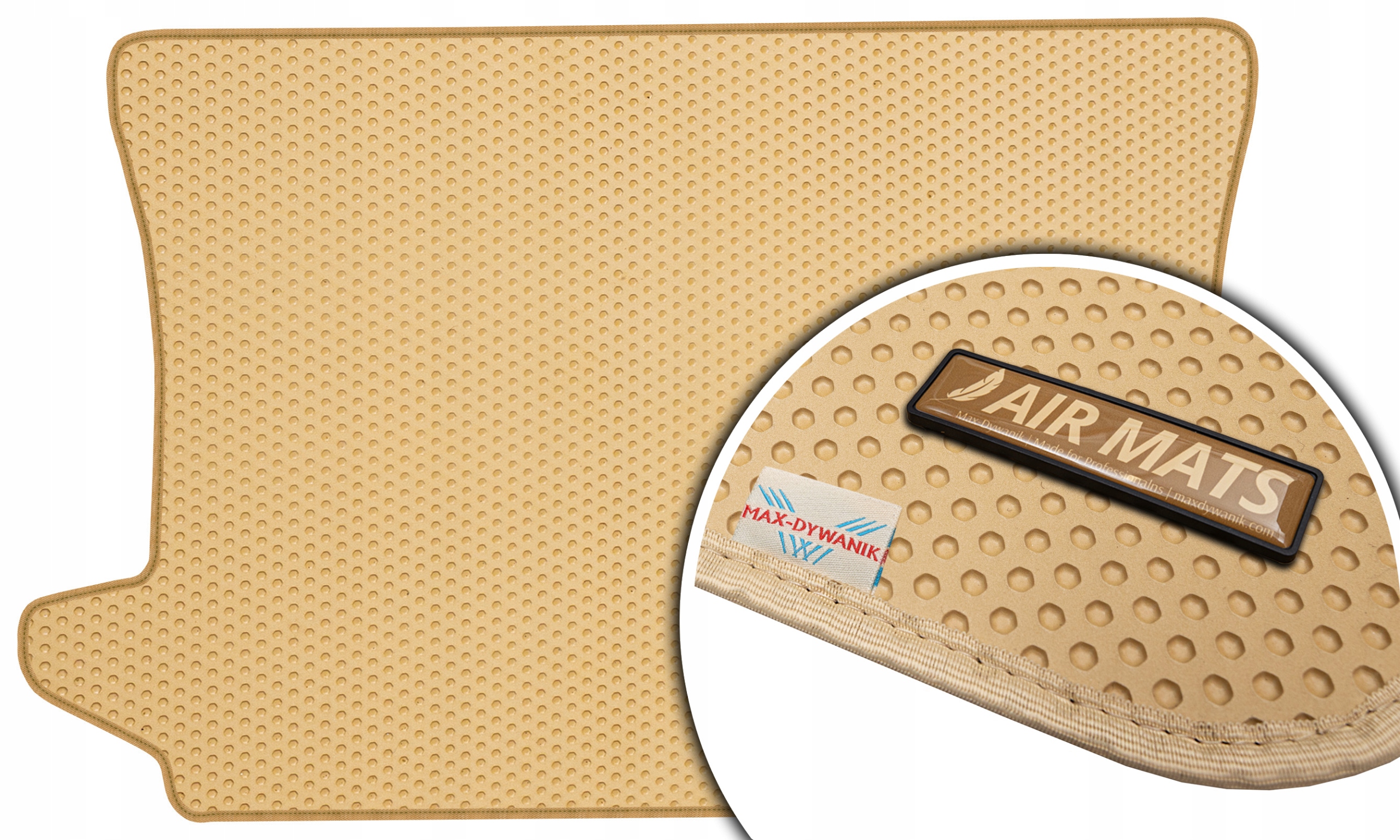 Ford Fiesta V Hatchback 2002-2005 Béžová rohož do kufru Eva Air Mats