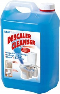 Levně Čisticí kapalina pro sanitární dezinfekci 5 l Saniclean Detgb