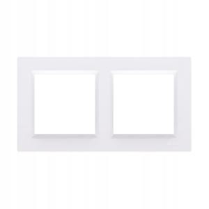 SIMON10 Ramka 2-krotna biała Kontakt-Simon CR2/11
