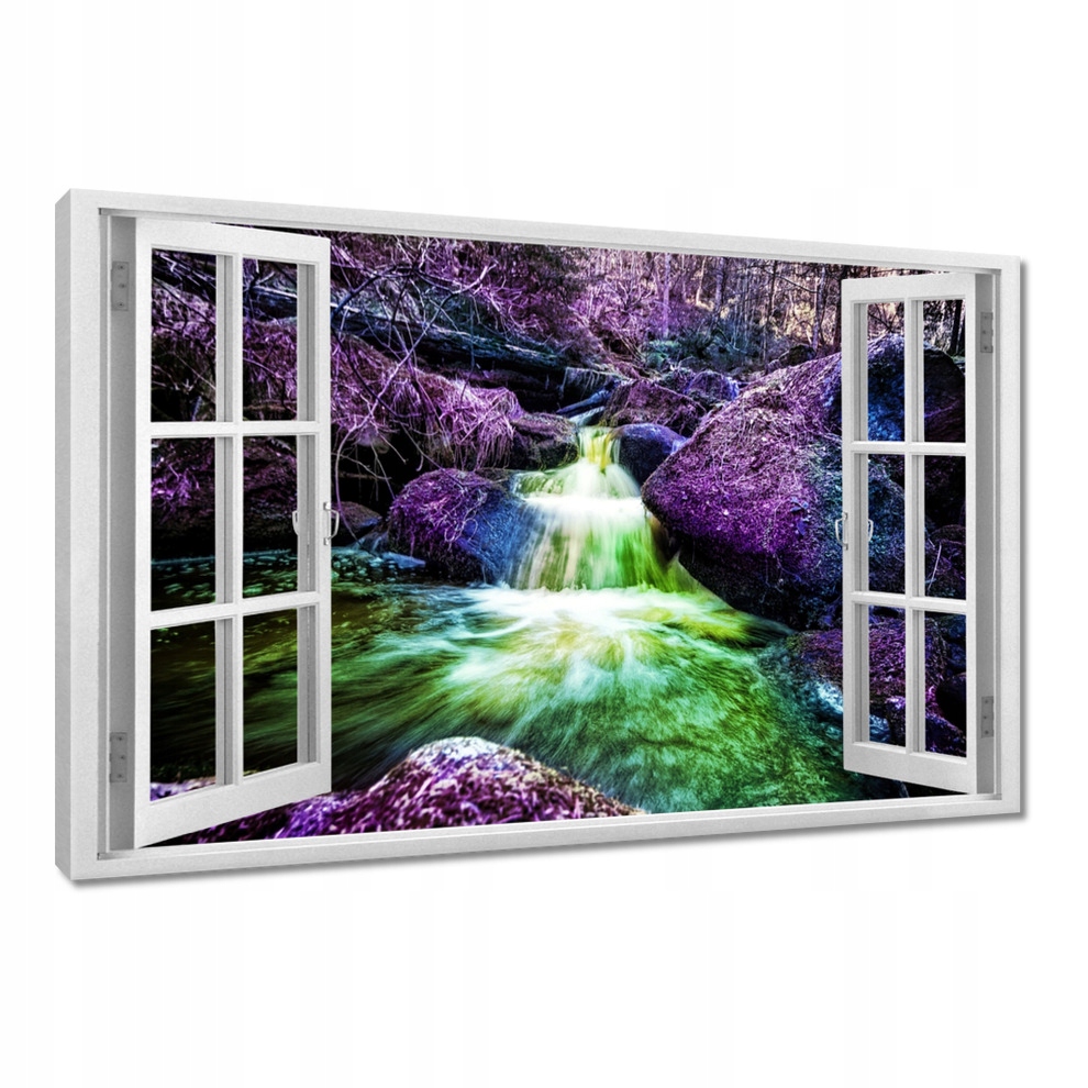 

Obrazy 120x80 Limonkowa kaskada