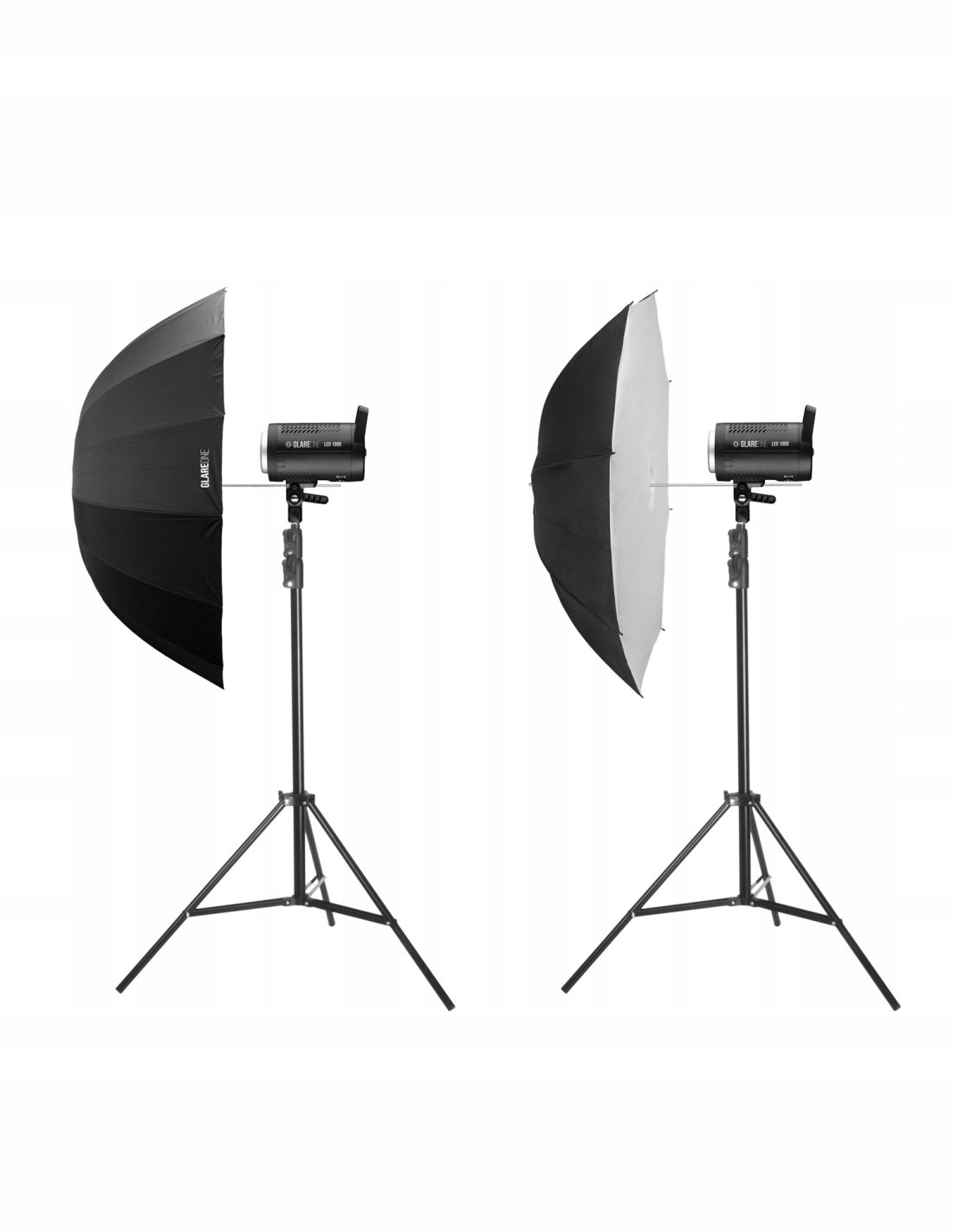 GlareOne Led 1000 Basic Kit zestaw oświetlenia studyjnego