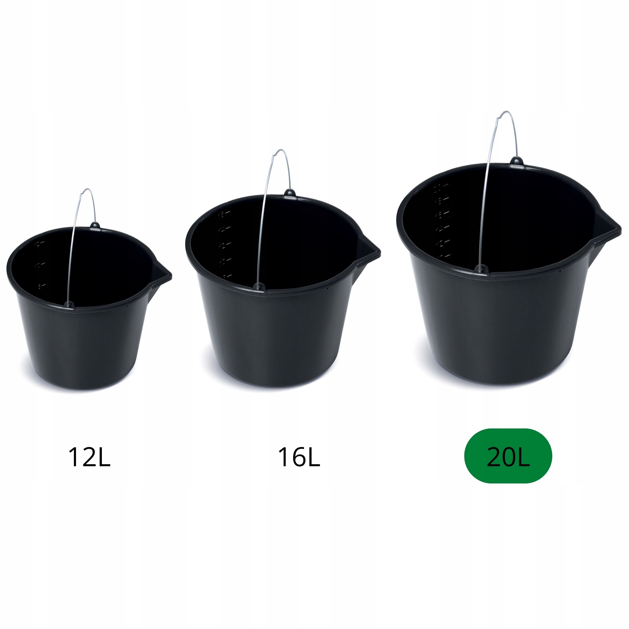 Wiadro budowlane 20l z lejkiem — 18