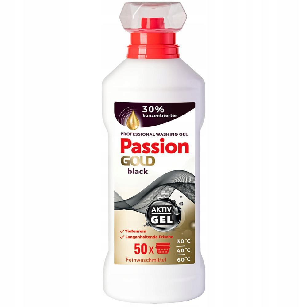 

Passion Gold Black Żel do Prania Czarnego 50pr 2l