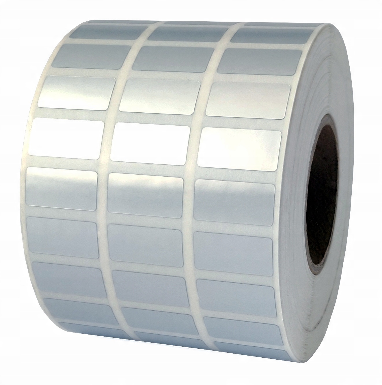 

Etykiety srebrne matowe 20x10 mm 500 szt. Folia