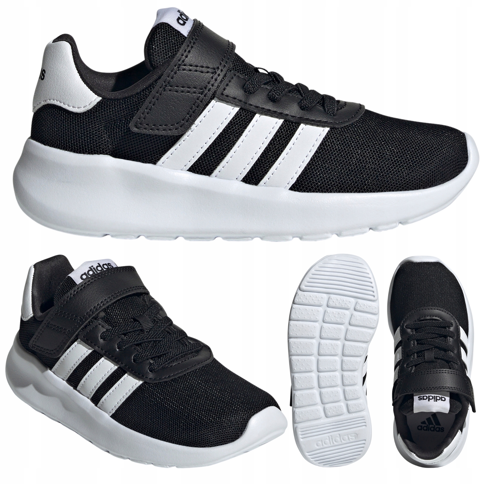 BUTY DAMSKIE ADIDAS SPORTOWE LITE RACER 3.0 LEKKIE CZARNE r 40