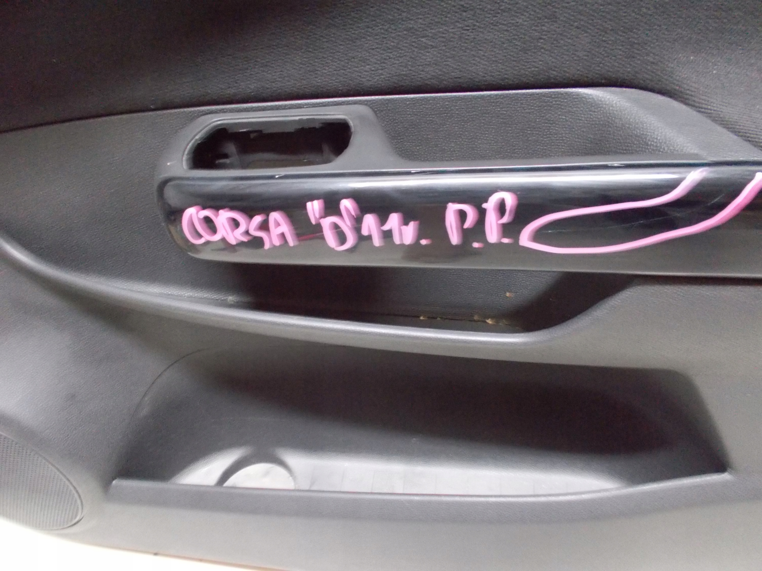 OPEL CORSA D 1.4 11R FL side door right front 3D